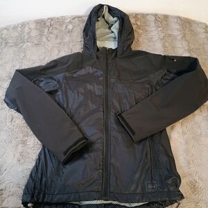 Men's Stylish Black Hooded Raincoat